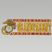 Load image into Gallery viewer, USMC GRANDPARENT DECAL