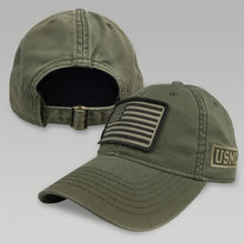 Load image into Gallery viewer, USMC PATCH FLAG HAT (MOSS) 4