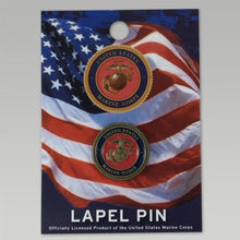 Load image into Gallery viewer, USMC LAPEL PIN 1