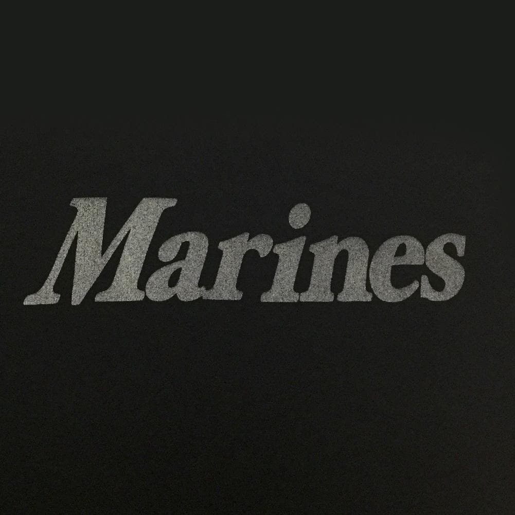 USMC LONG SLEEVE PERFORMANCE T (BLACK) 1
