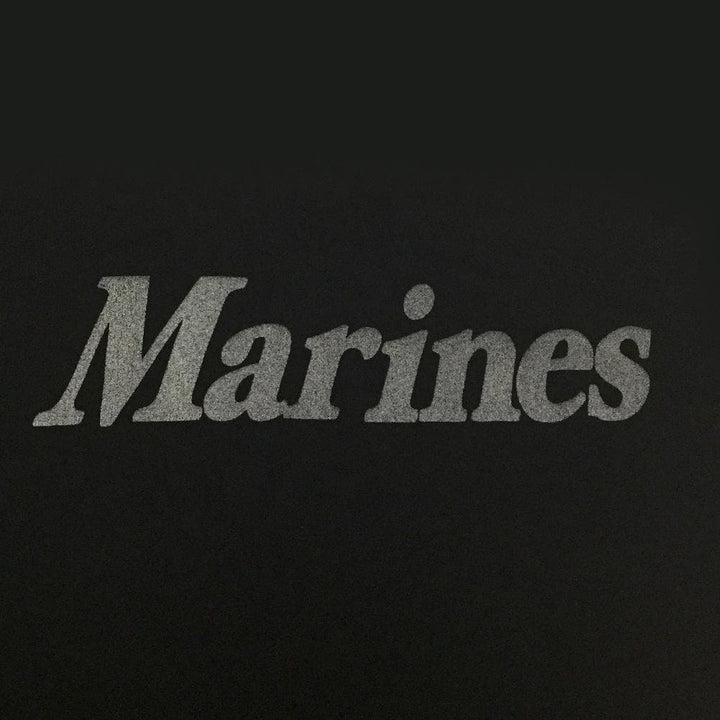 USMC LONG SLEEVE PERFORMANCE T (BLACK) 1