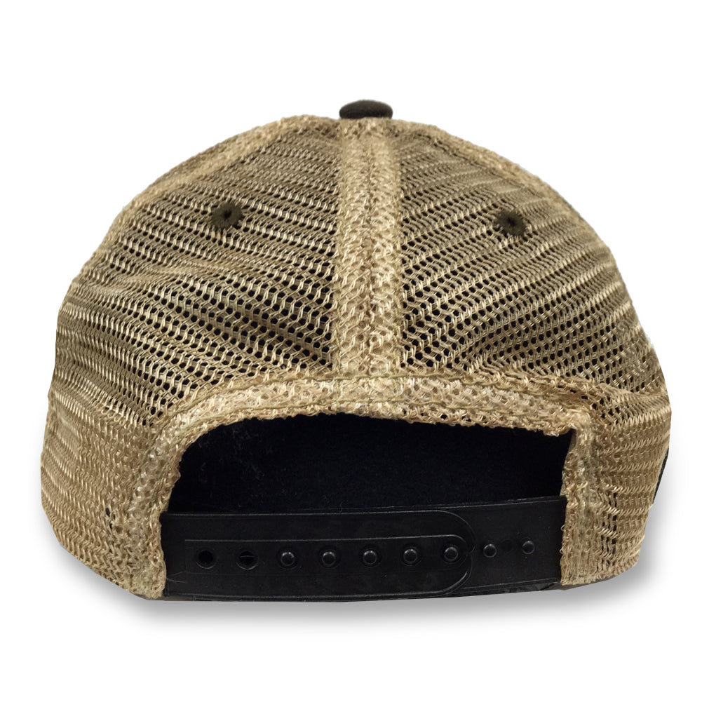USMC SEMPER FIDELIS TRUCKER HAT (BLACK) 1
