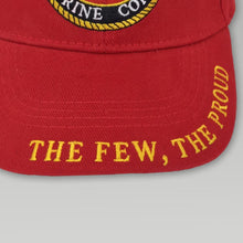 Load image into Gallery viewer, USMC THE FEW THE PROUD HAT (RED) 3