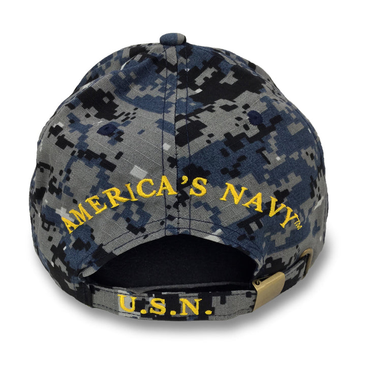 USN LOGO CAMO HAT 6