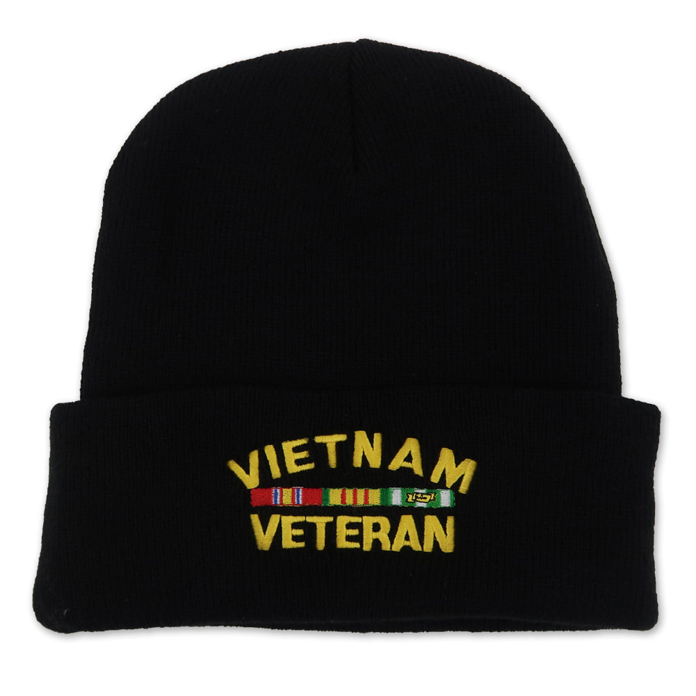 VIETNAM VETERAN WATCH CAP (BLACK) 5