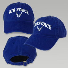 Load image into Gallery viewer, WOMENS AIR FORCE WINGS HAT (ROYAL) 2