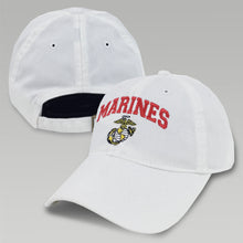 Load image into Gallery viewer, WOMENS MARINES EGA HAT (WHITE) 1