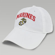 Load image into Gallery viewer, WOMENS MARINES EGA HAT (WHITE)