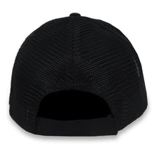 Load image into Gallery viewer, WORLD WAR II VETERAN AND PROUD OF IT MESH HAT (BLACK) 4