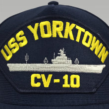 Load image into Gallery viewer, NAVY USS YORKTOWN CV-10 HAT 1