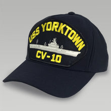 Load image into Gallery viewer, NAVY USS YORKTOWN CV-10 HAT