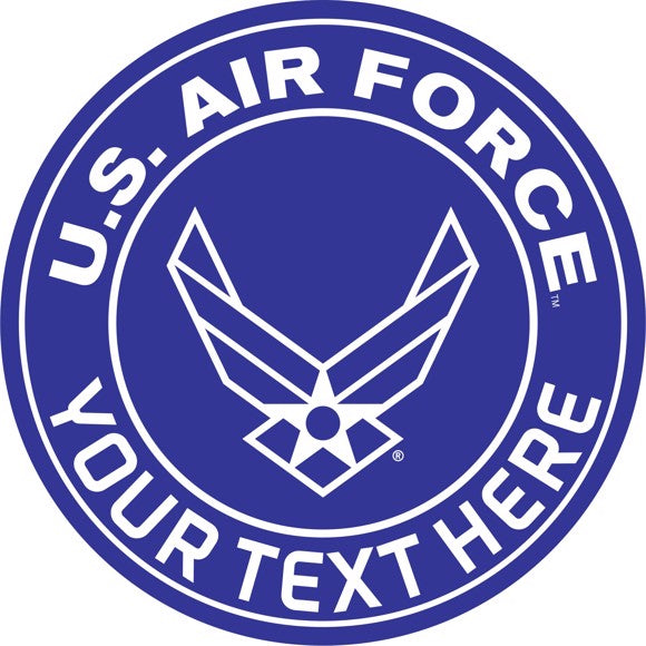U.S. Air Force Personalized Roundel Mat