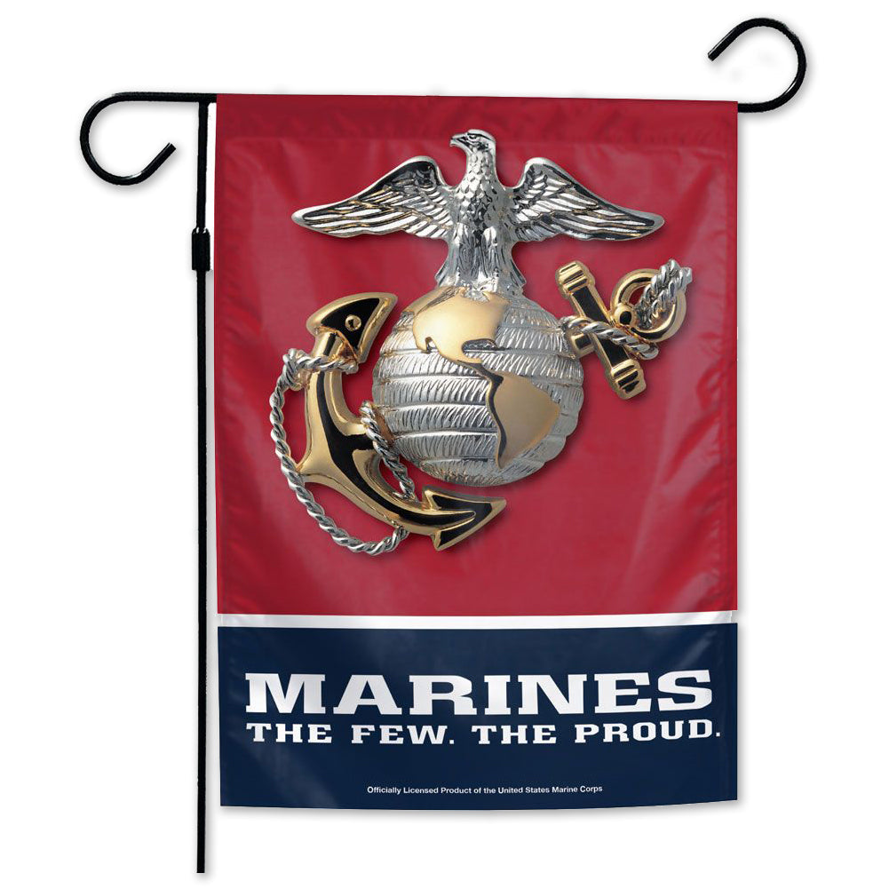 Marines The Few The Proud Garden Flag (12"x18")