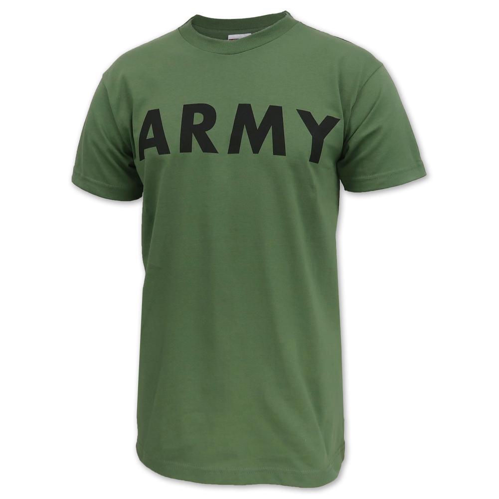 Army Logo Core USA Made T-Shirt (OD Green)
