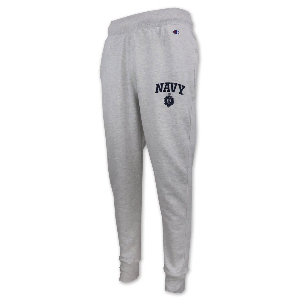 USNA Issue Champion Reverse Weave Joggers (Ash)
