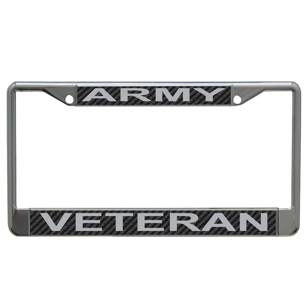 Army Veteran License Plate Frame