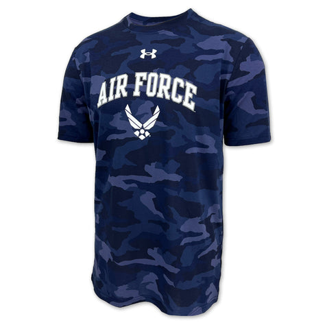 Air Force Under Armour Camo T-Shirt (Navy)