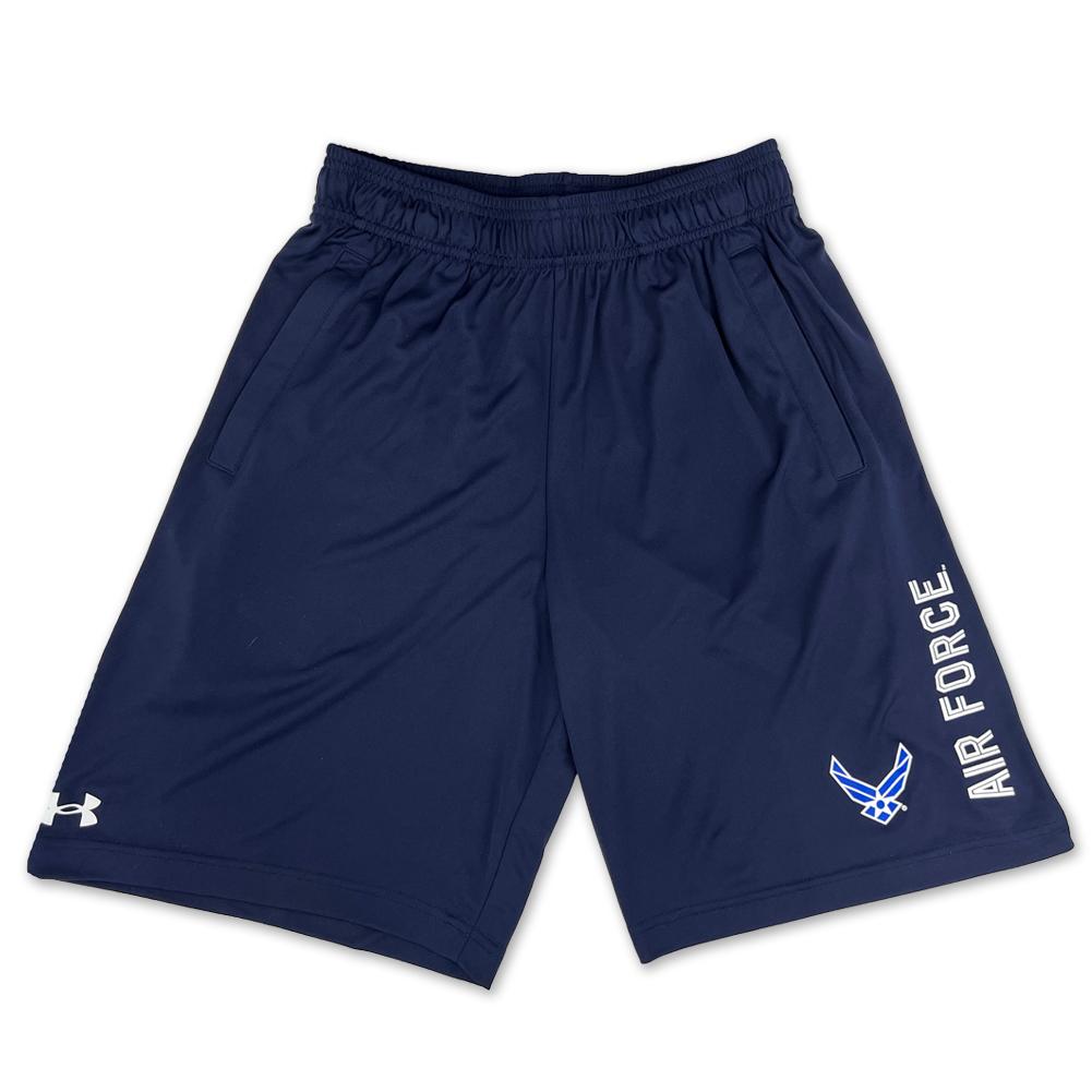 Air Force Wings Under Armour Duo Tech Shorts (Navy)