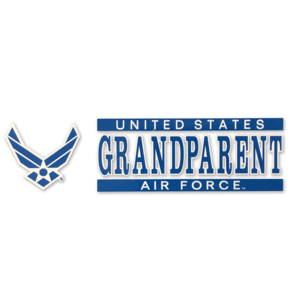 AIR FORCE GRANDPARENT DECAL 1