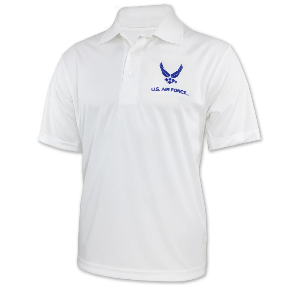 AIR FORCE PERFORMANCE POLO (WHITE) 4