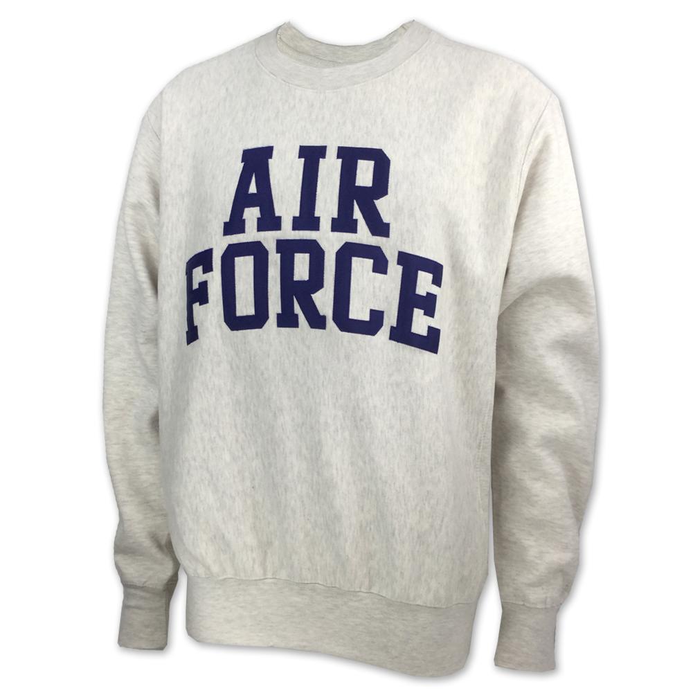 AIR FORCE PROWEAVE TACKLE TWILL CREWNECK (OATMEAL) 1