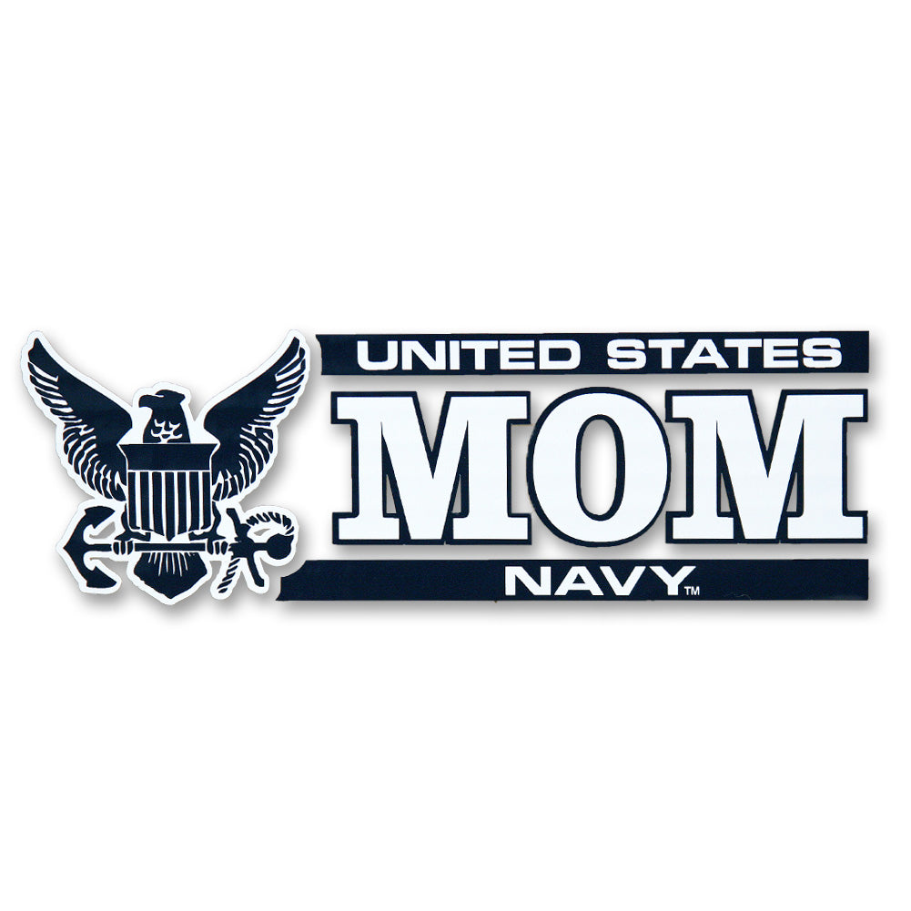 NAVY MOM DECAL 1