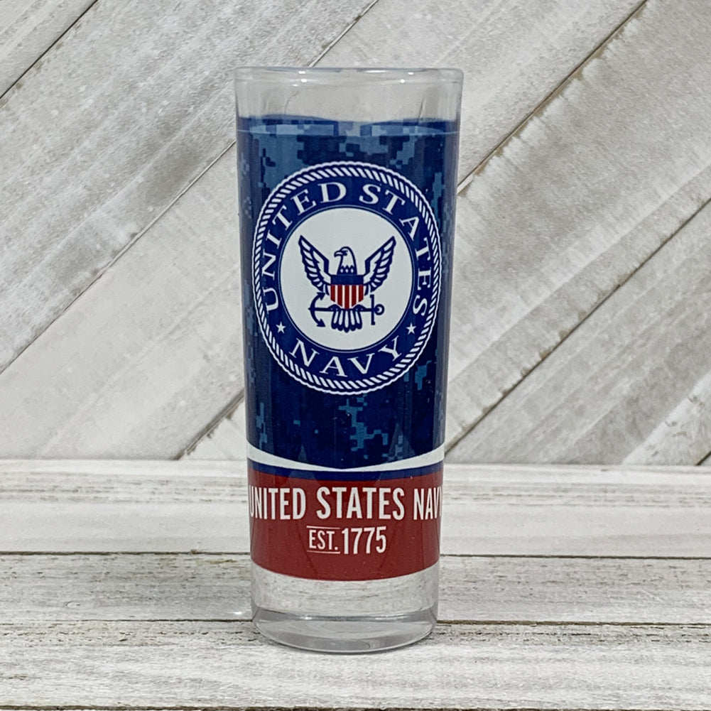 UNITED STATES NAVY SEAL SHOOTER SHOT GLASS