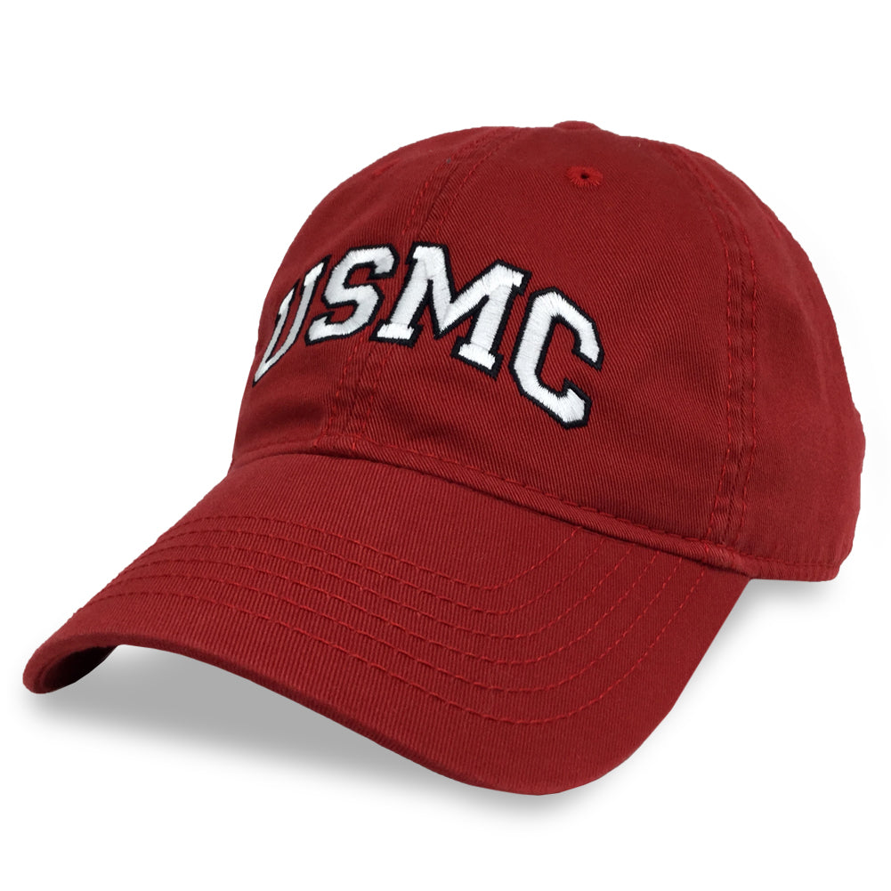 USMC ARCH HAT (RED) 3